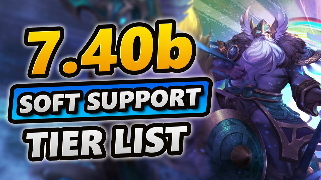 Soft Support Tier List | Dota 2 7.40b