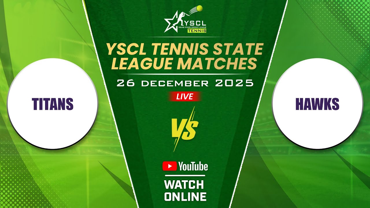 YSCLeague Tennis 2025 Live ; Under 19 ! Supernovas vs Rangers - Match - 3