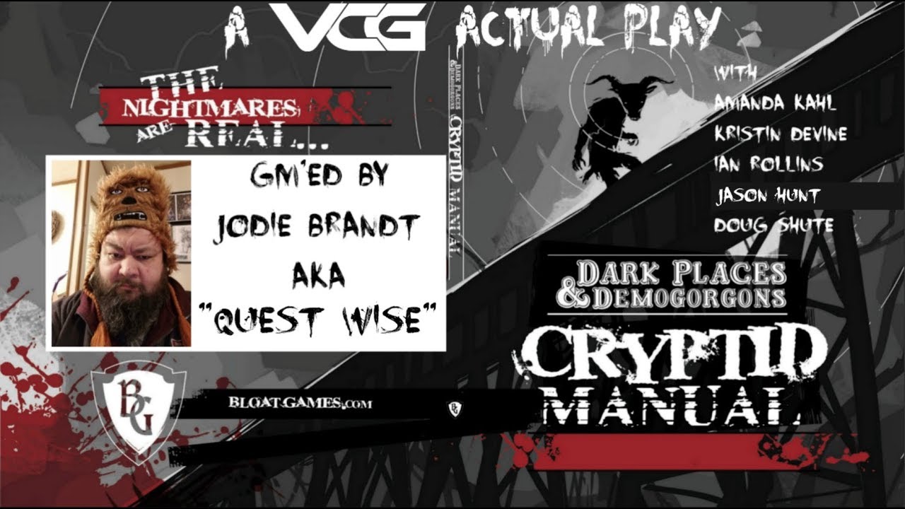 Dark Places & Demogorgons RPG Actual Play GM'ed by Jodie Brandt
