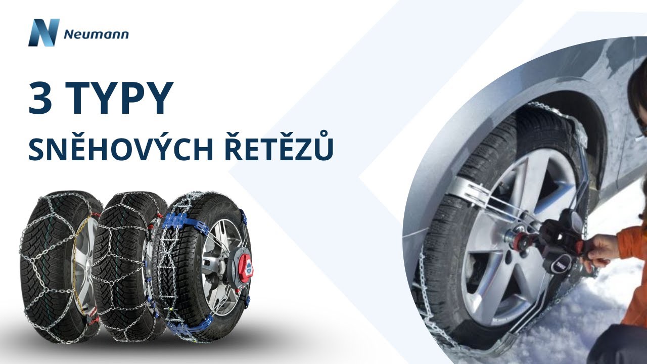 Sněhové řetězy: 3 základní typy | Neumanncz.cz