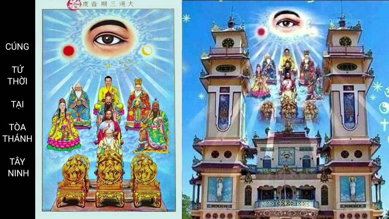 💥 CÚNG TỨ THỜI TẠI TÒA THÁNH TÂY NINH