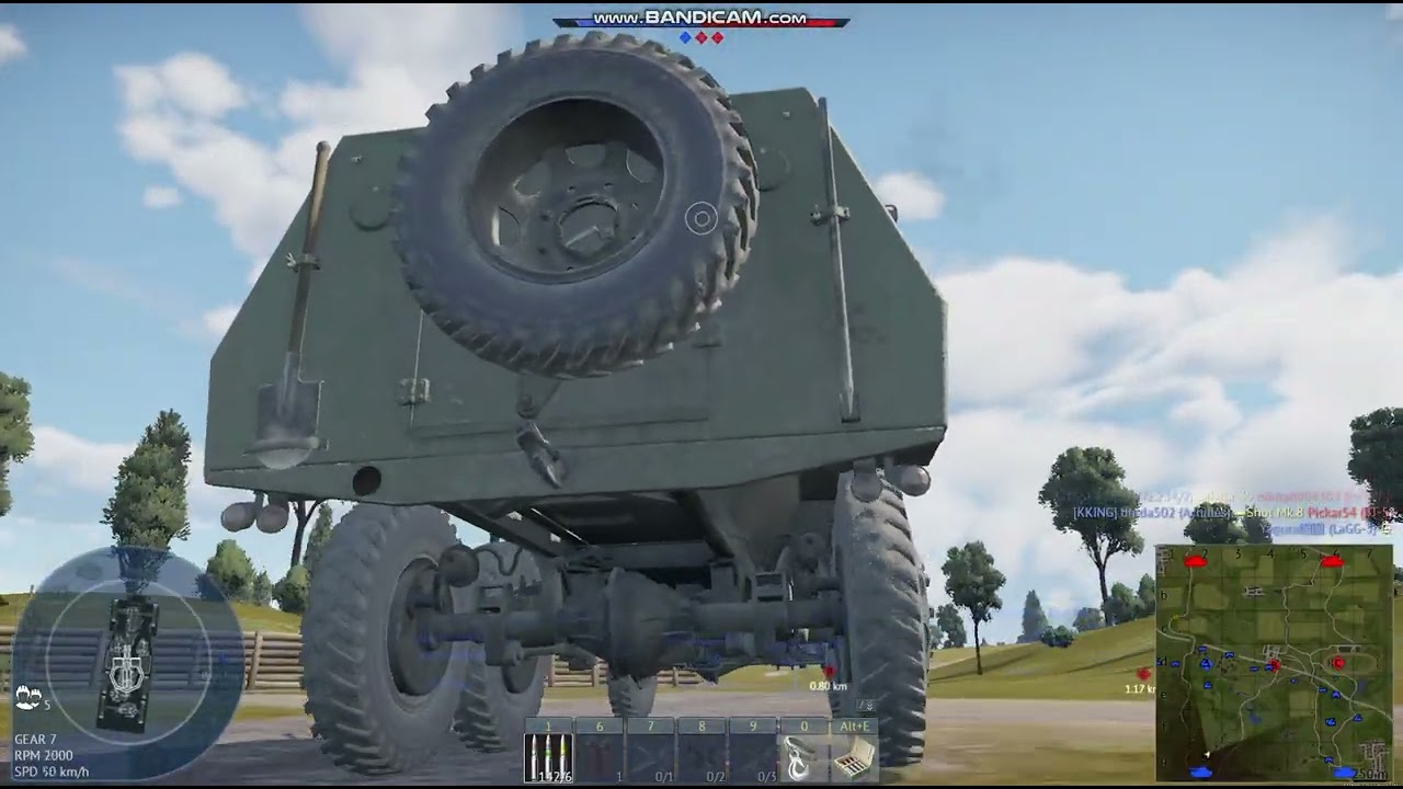 playing in battle with the new btr-152 i got