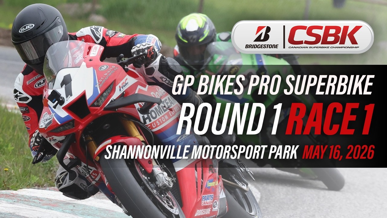 Bridgestone CSBK 2026 &mdash; Pro Superbike, этап 1, гонка 1 в Shannonville Motorsport Park