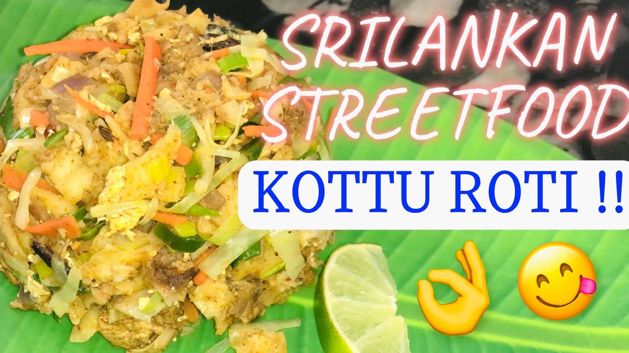 KOTTU ROTI SRILANKAN STREETFOOD! so delicious 😋-Jaffna Cuisine