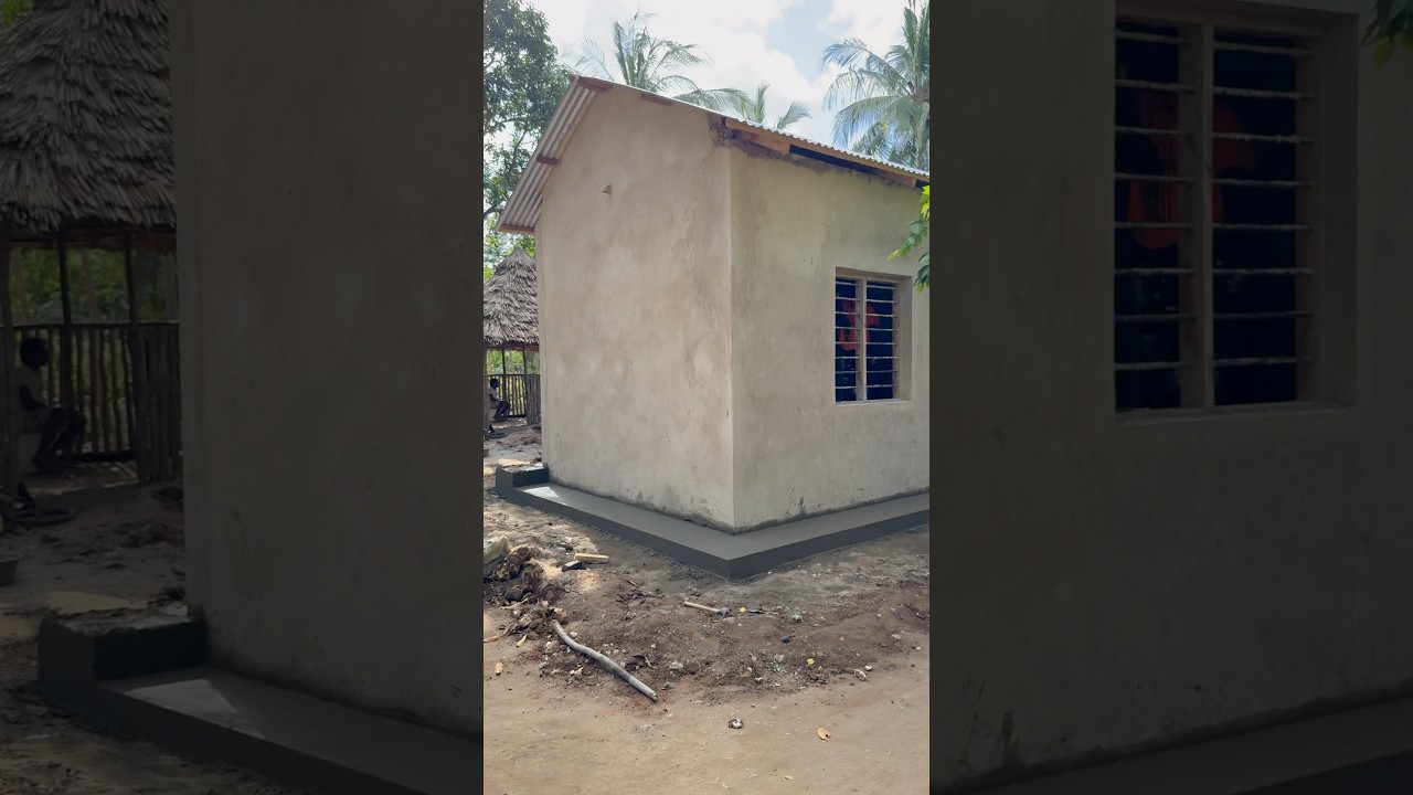 African Village Family 🏡 Building Their Dream Home 🌿 Pure Love & Hard Work 