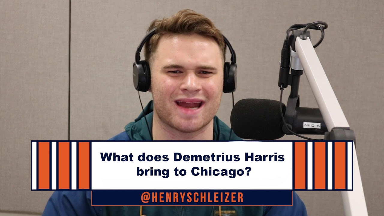 Why is Demetrius Harris a good addition for the Bears?
