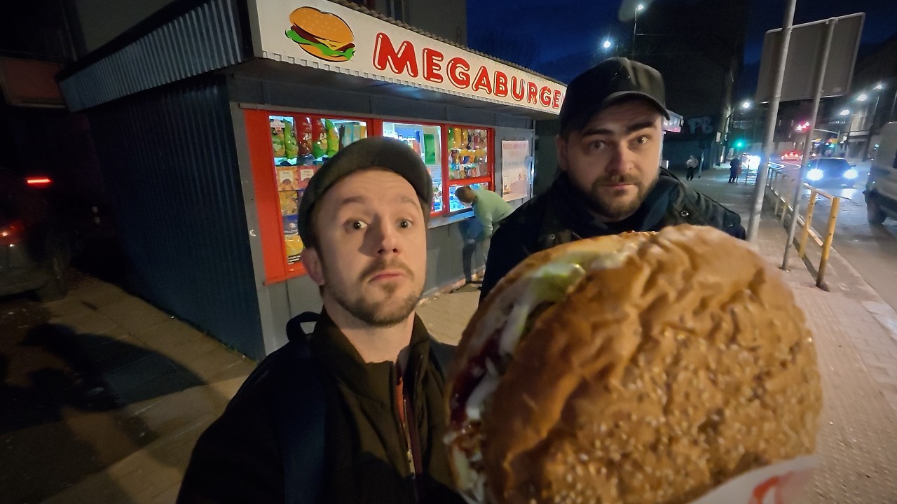 Kulinarna podróż w czasie! - MEGABURGER na bytomskim Rozbarku