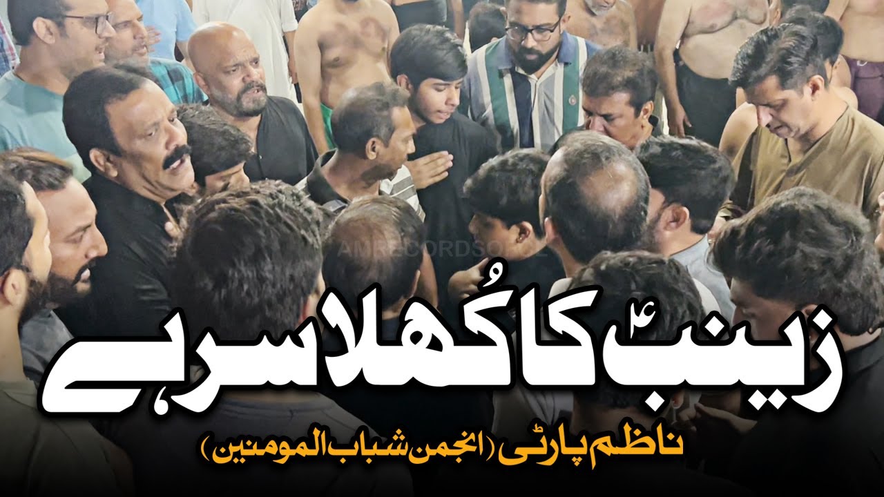 Bazar Hai Pathar Hain | AM Records | Nazim Party | Syeda Zainab Bazar e Sham Noha