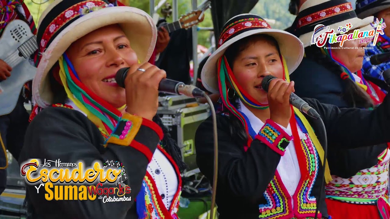 LOS HERMANOS ESCUDERO Y SUMAC WAQNANKIS DE COTABAMBAS En vivo T'ikapallana 2020 Completo