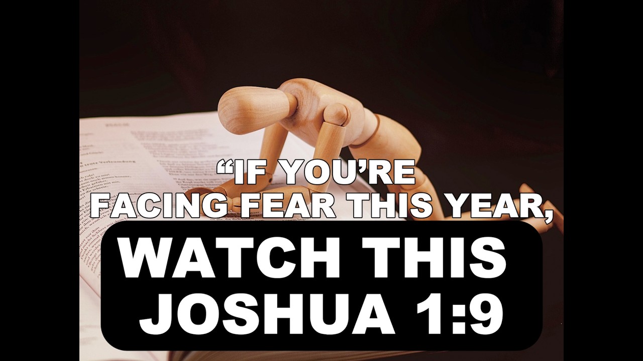 “If You’re Facing Fear This Year, Watch This | Joshua 1:9” #trustgod  #faithjourney  #hope