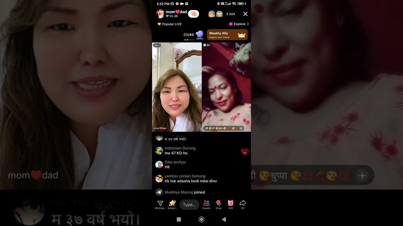 Kanda nepali kanda tiktok batai jodi milaudai mom dad