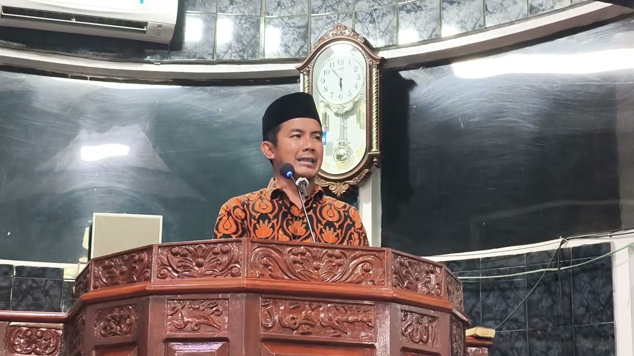 ceramah subuh ramadhan jum'at tgl 13 03 2026 oleh ustad; Al Adiat S Thi,S Pdi,MA