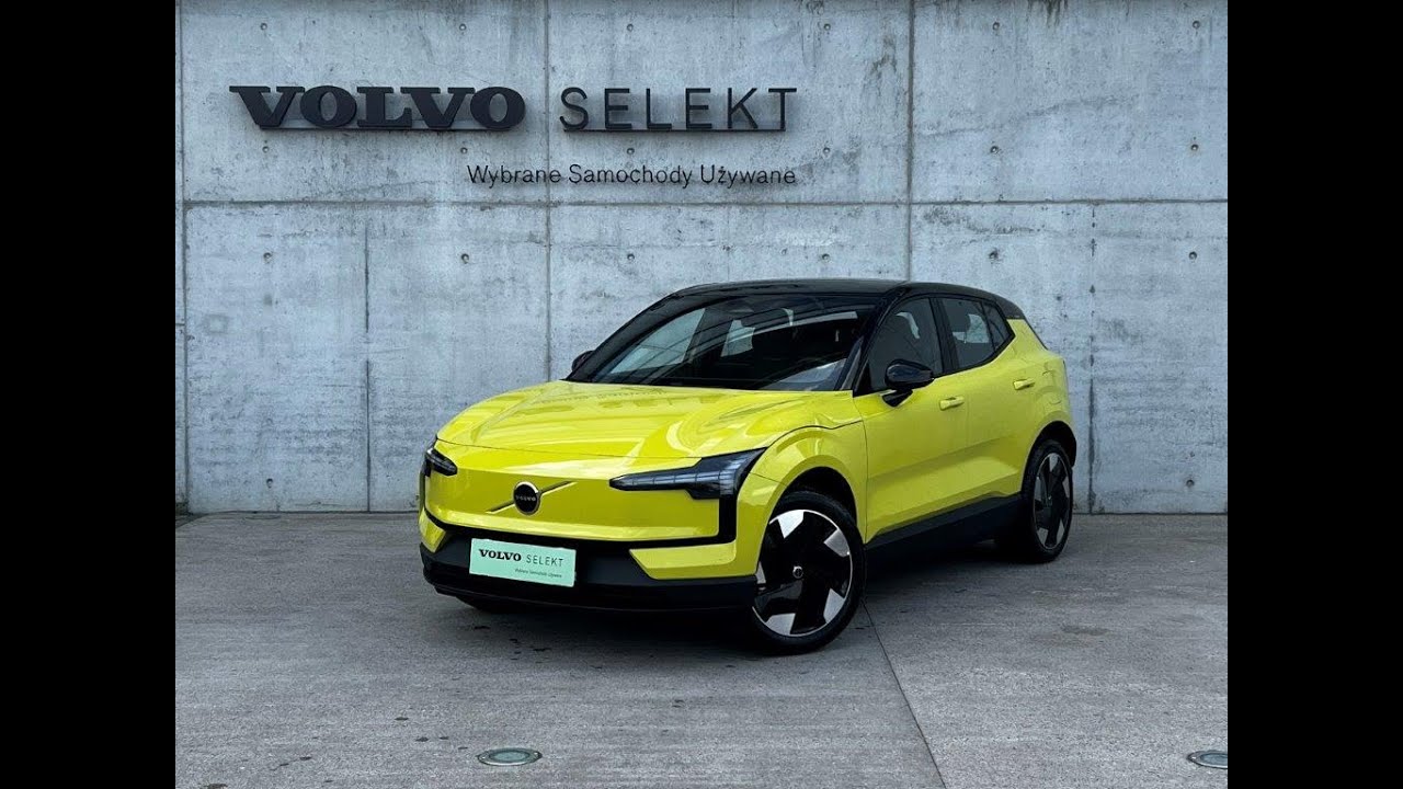 VOLVO SELEKT EX30 SINGLE MOTOR 272 KM MOSS YELLOW 2023 I NOBILE CARS VOLVO