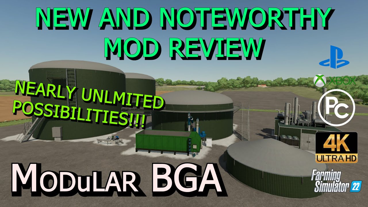 Modular BGA | Mod Review | Farming Simulator 22