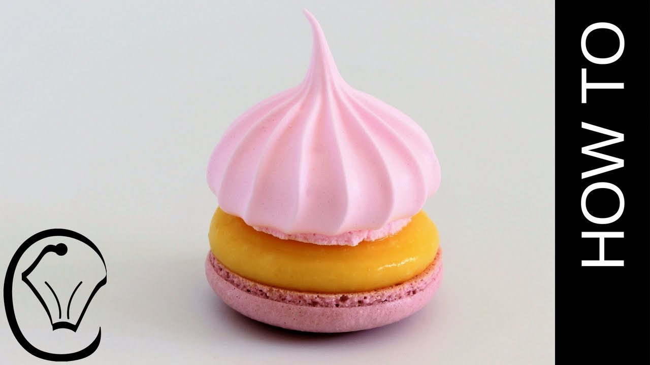 Lemon Macarons Lemon Curd and Meringue Kisses by Cupcake Savvy's Kitchen
