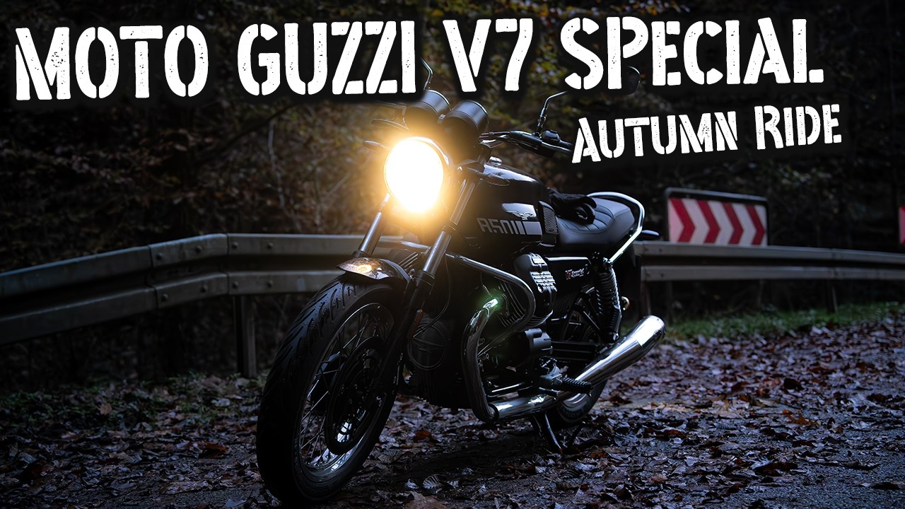 Moto Guzzi V7 Special 2024 // Autumn Ride // Zard Exhaust