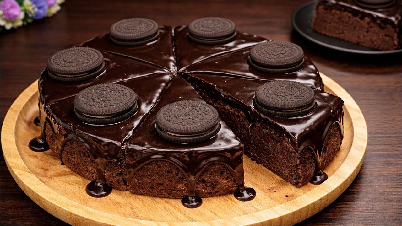 miost chocolate cake in less than 10 minutes🍫⏱️