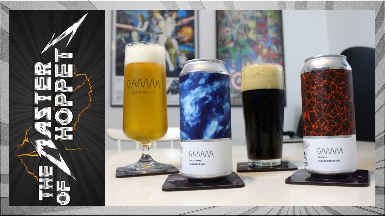 Gamma Cold Smoke Rauchbier & Crackle Smoked Porter | TMOH - Beer Review #3476