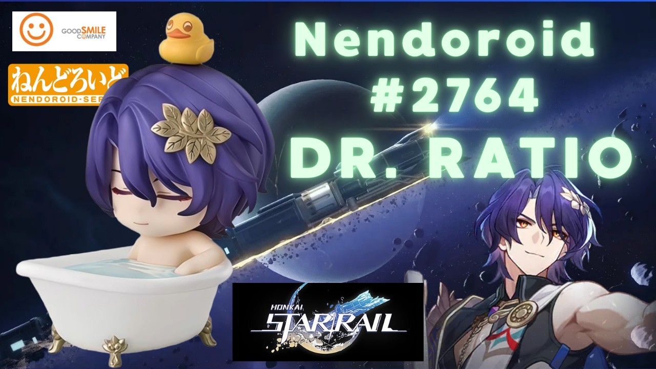 UNBOXING + RESEÑA: Nendoroid 🦉DR. VERITAS RATIO🦉 2764 (Honkai: Star Rail)