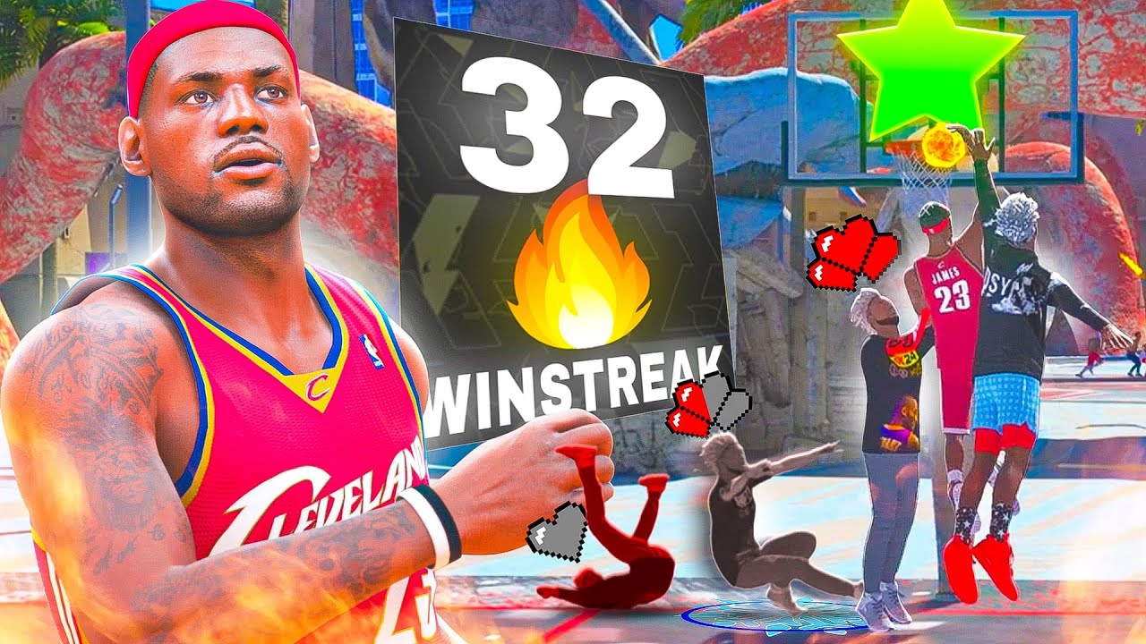 LEBRON JAMES BUILD IS A CHEATCODE!! 32 GAME WINSTREAK IN 2K24!