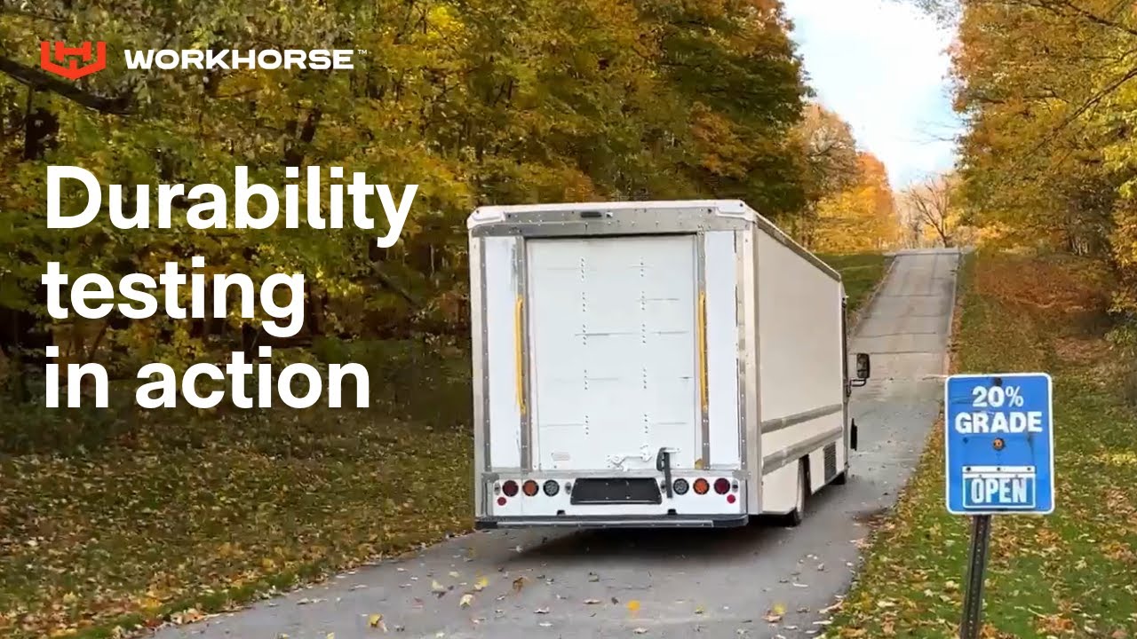 Tested to Deliver: W56 Electric Step Van Durability Testing