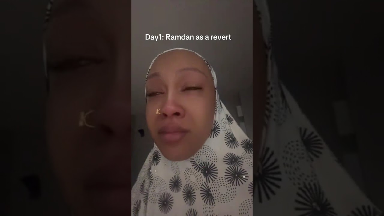 Her first Ramadan as a new revert. 