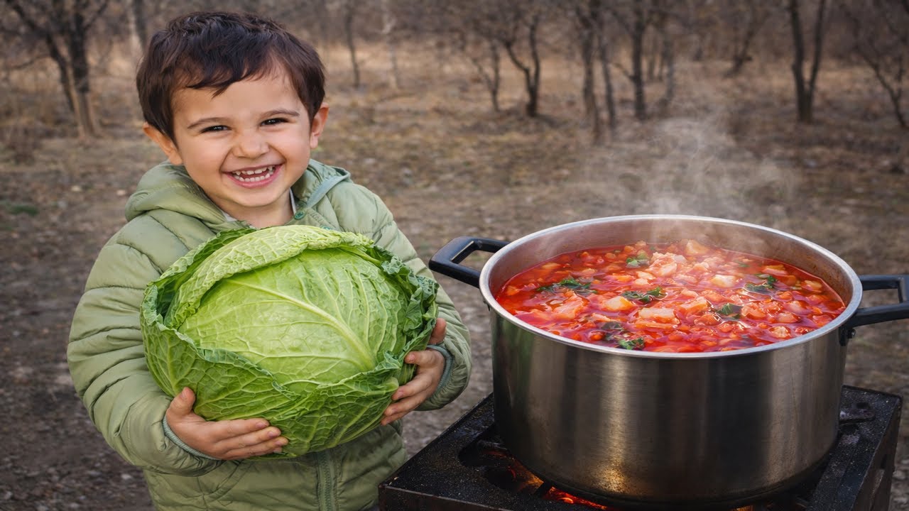 You Won’t Believe How Delicious This Cabbage Borscht Turned Out (Coffee Included!)