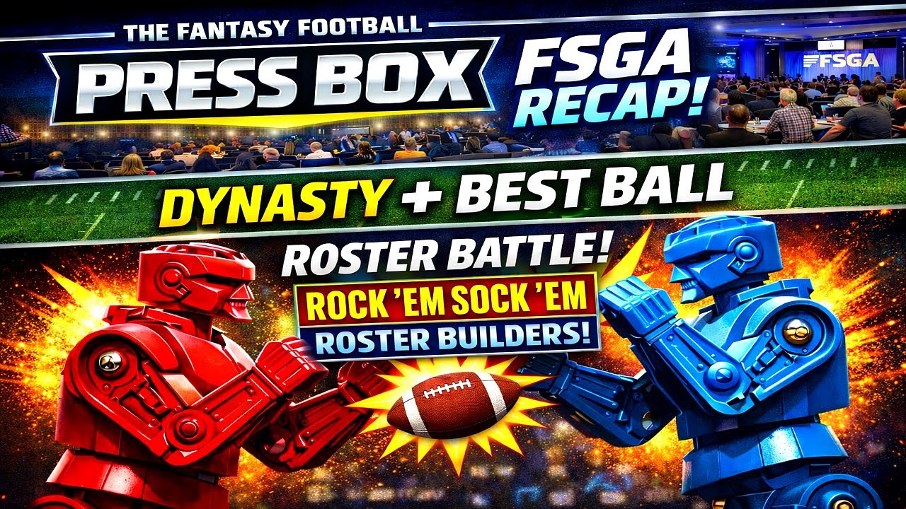 Fantasy Football Press Box - FSGA, meet SDFS!