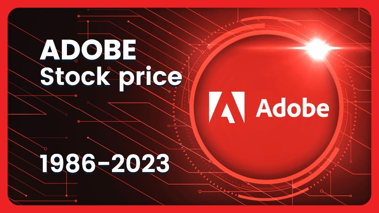 ADOBE INC. (ADBE) Stock Price Evolution (USD) 1986-2023 