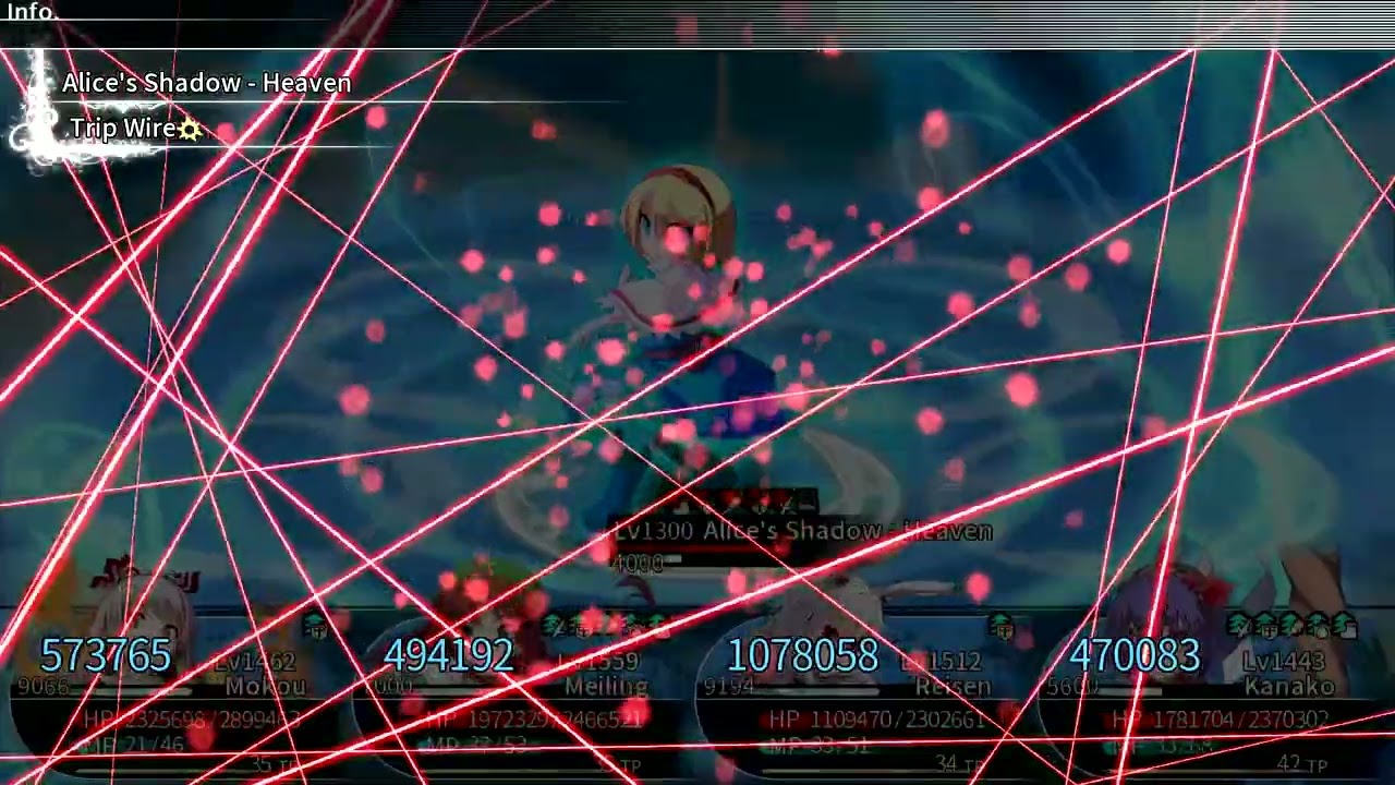 Touhou Labyrinth 2 - Heavenly Touhou Boss Rush Second Half