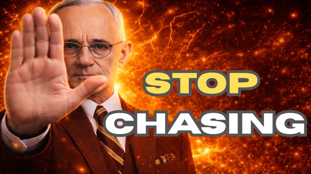 Stop Chasing and See What Happens (Napoleon Hill)