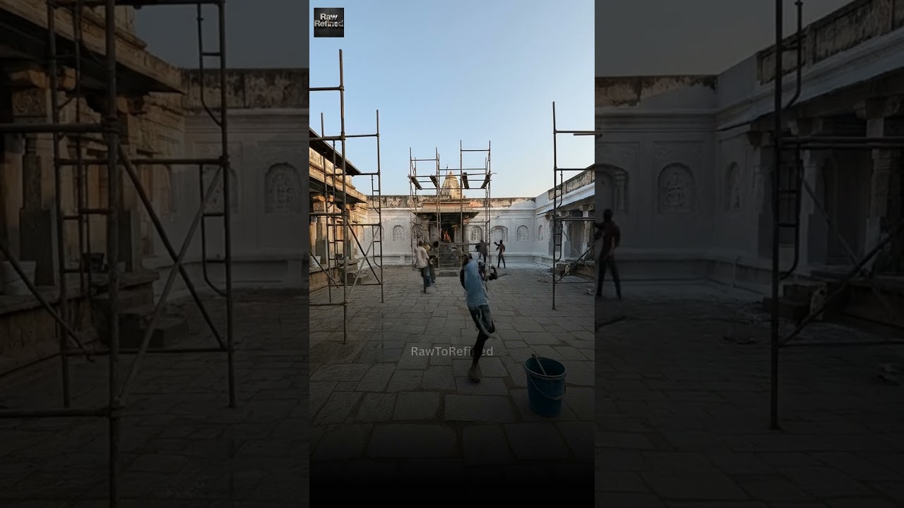 This Forgotten Temple Courtyard Transformation Is Deeply Satisfying 😱 | Timelapse 
