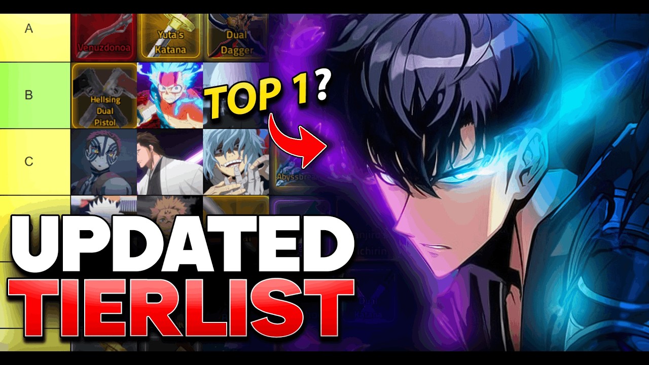 Rogue Piece | UPDATED TIERLIST! (Solo Leveling) #roguepiece