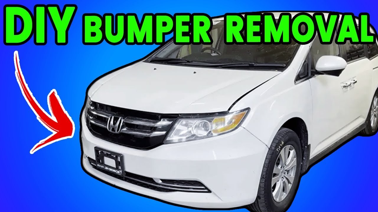 Снятие/разборка переднего бампера Honda Odyssey (2011–2017) своими руками — разборка любого бампера