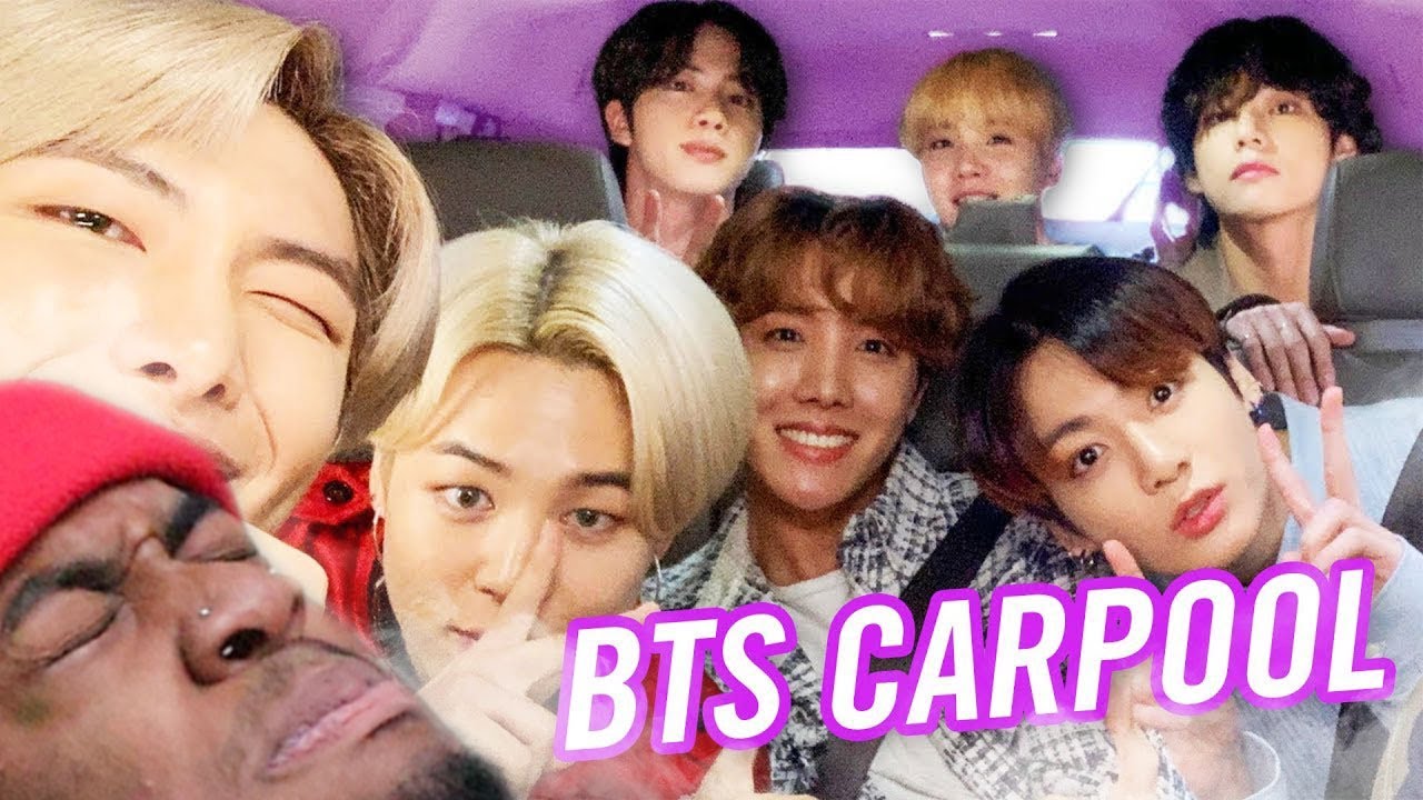 BTS Carpool Karaoke Reaction