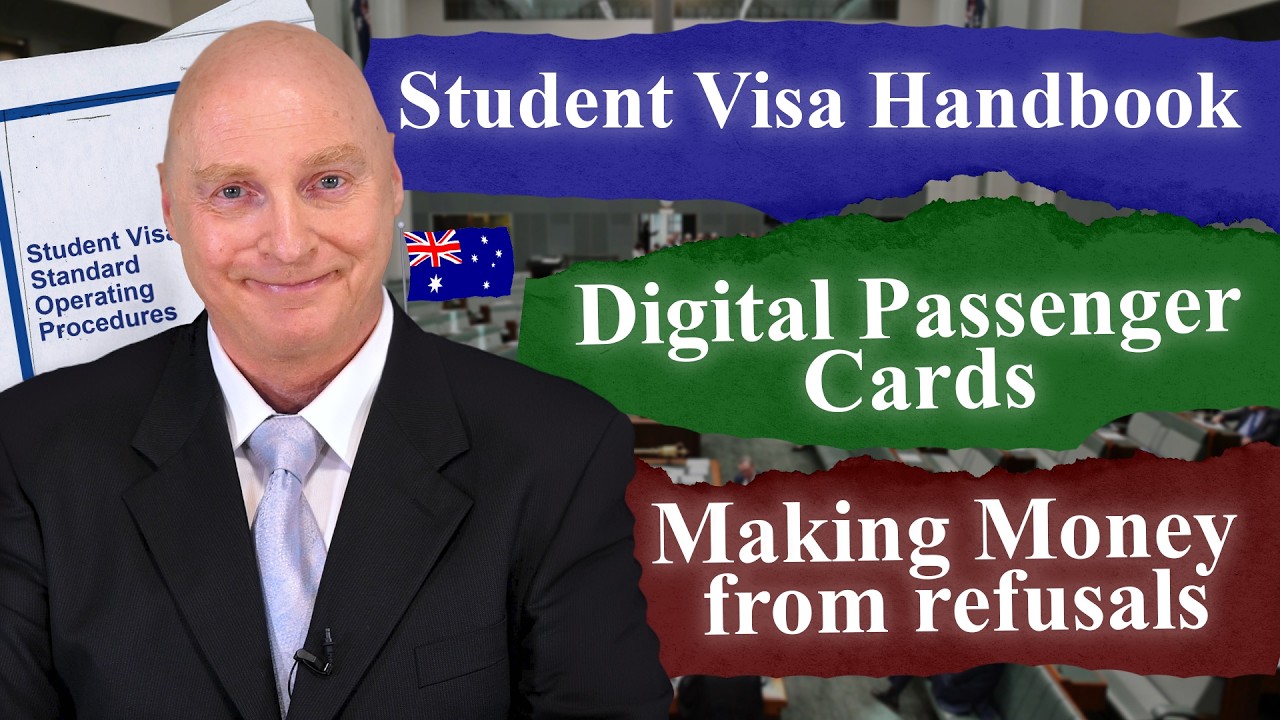 Australian Immigration News 18.7.26. Student Visa Operating Proceedures - must read before applying!