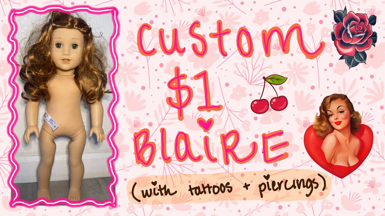 american girl customization - goty blaire wilson!