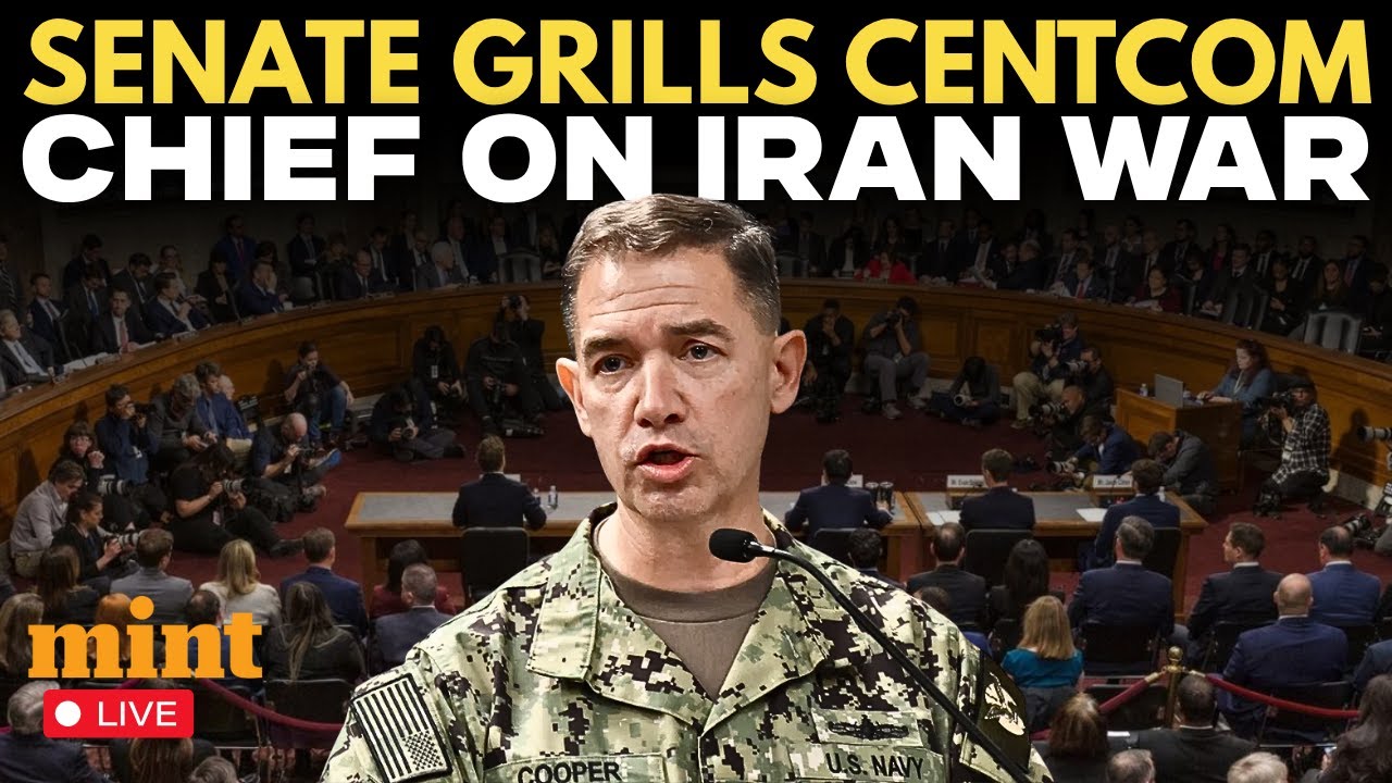 US Congress LIVE: CENTCOM Commander Admiral Brad Cooper Testifies on Iran War | Strait of Hormuz