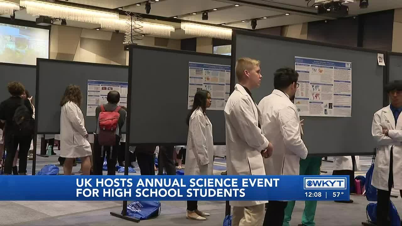 WATCH | High school students take part in UK&rsquo;s annual science conference