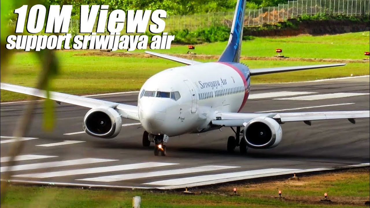 Video Ekslusif! Lihat Dengan Jelas Proses Pesawat Sriwijaya Air Take Off (Pesawat Terbang Indonesia)