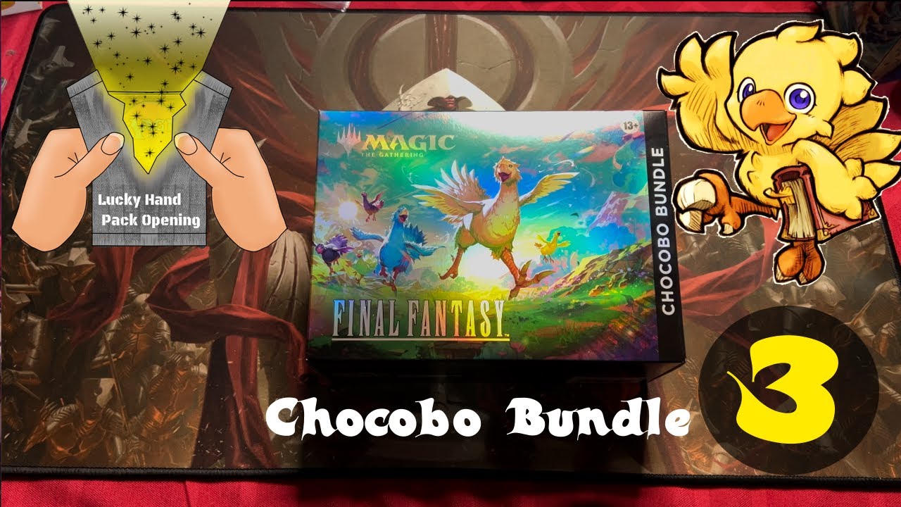 MTG Final Fantasy Chobo Bundle,  HIT ENDLICH!! #mtg #tcg #deutsch #finalfantasy #chocobo #opening