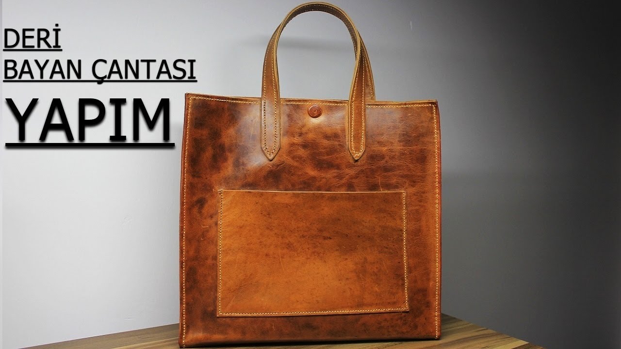 deri bayan çantası yapım