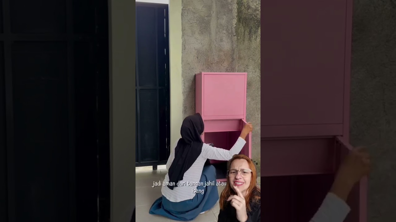Caixa no portão para receber encomendas 📦🔐 Prático e seguro! 
