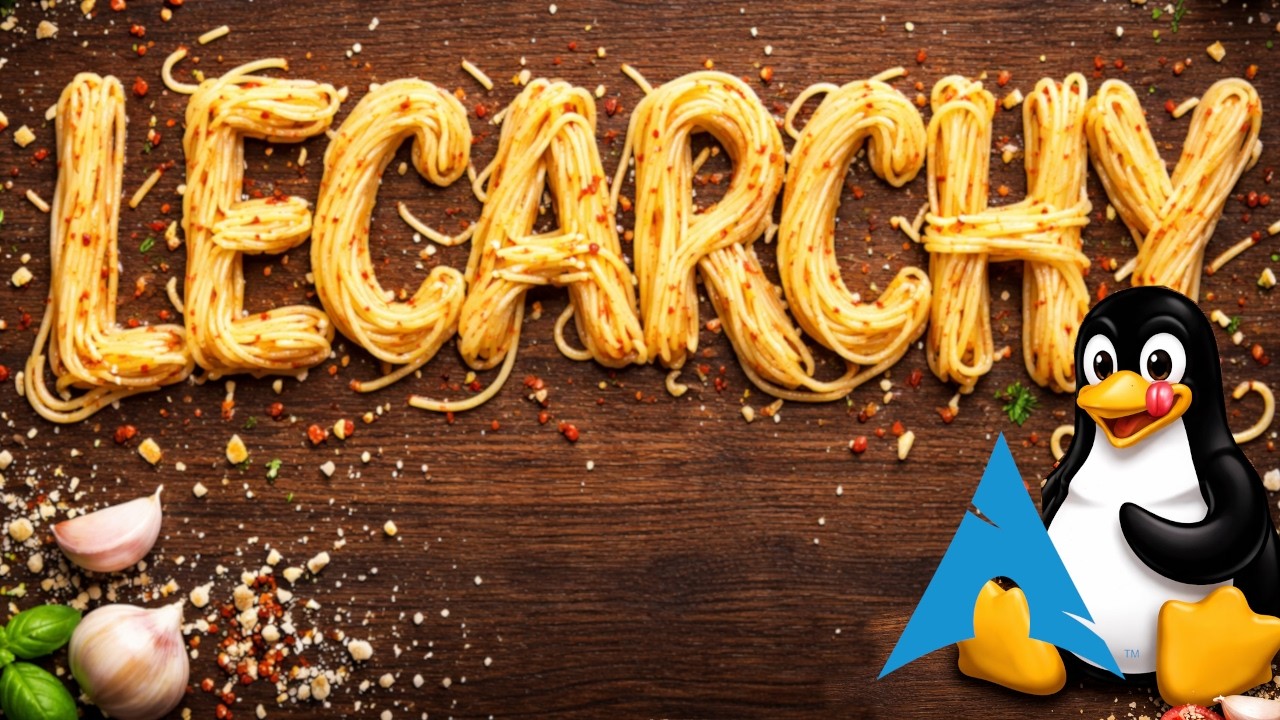 LECARCHY: Mi Script Espagueti para Arch Linux 🍝 🐧