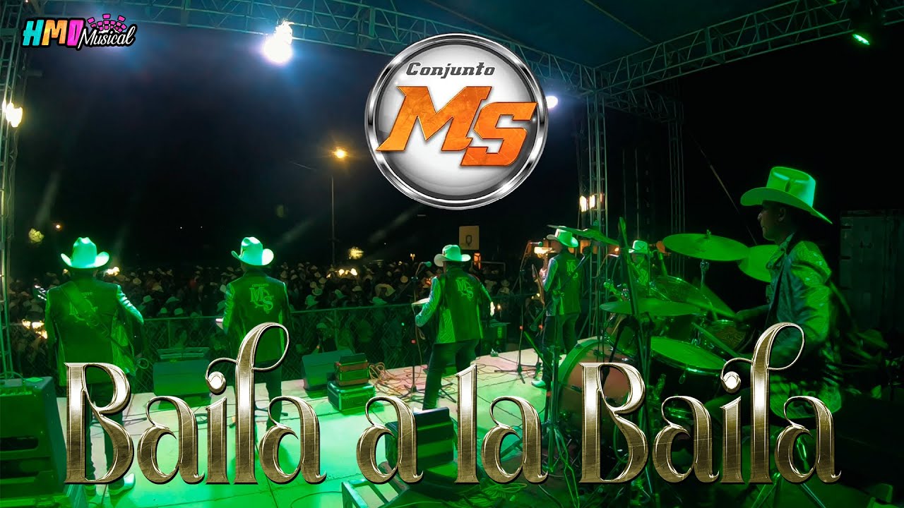 Baila a la Baila (En Vivo) - Conjunto MS || 12 Aniversario