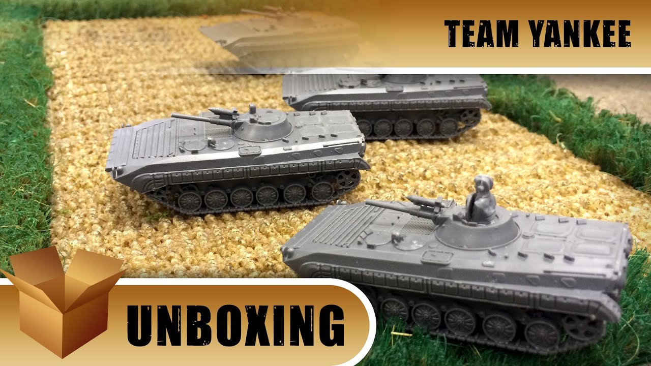 Team Yankee Unboxing: BMP1&2 Company