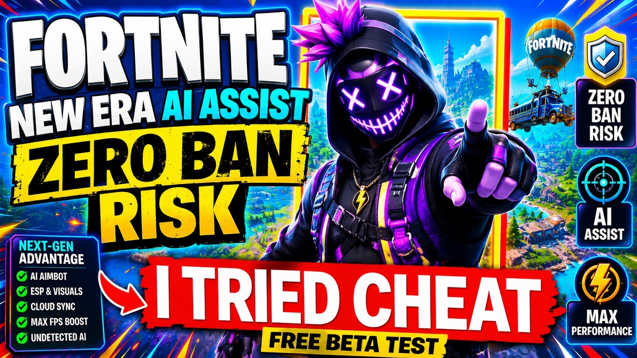 Fortnite Free Cheat AI 2026 | AimBot, WallHack, ESP | Fortnite Hack PC AiAssist