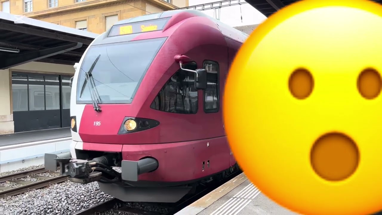 Trainspotting dans le Canton de Neuchâtel et Berne 