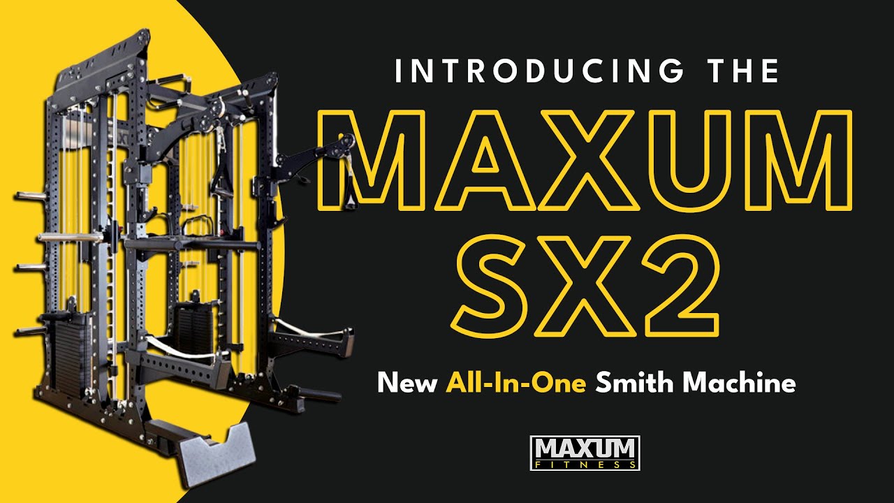 Introducing the MAXUM SX2 -  A New All-in-one Smith Machine Functional Trainer Squat Rack