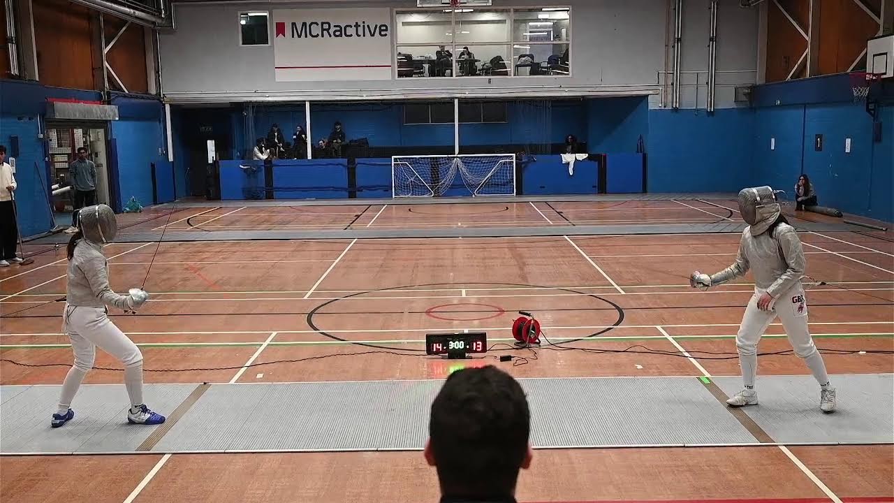 University of Manchester Open 2026, W Sabre Finals!